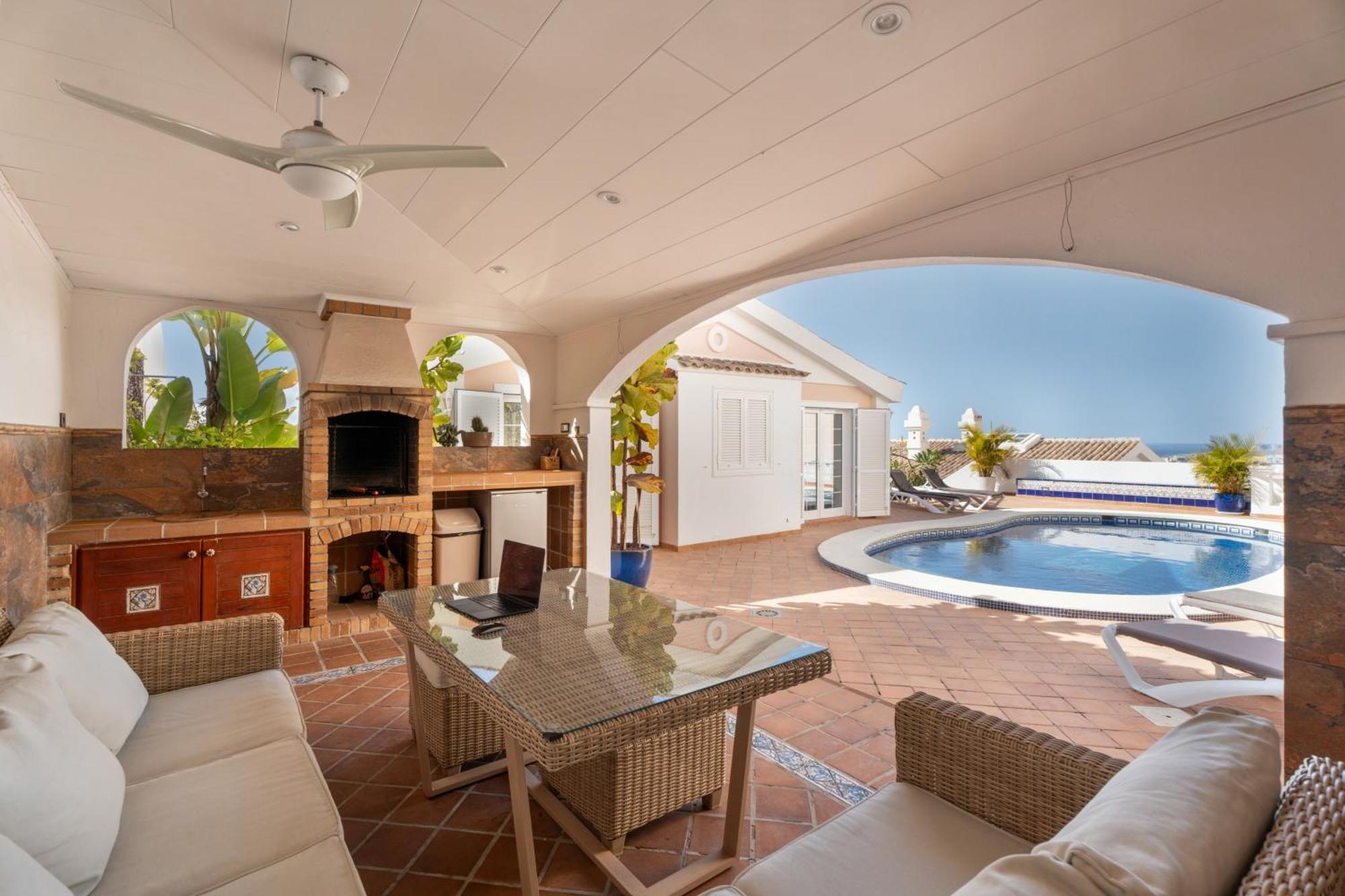 Villa Marbella-Private Heated Pool And Breathtaking View أذيخي المظهر الخارجي الصورة
